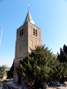 Dodewaard Rijksmonument 12931 NH kerk Hien, toren