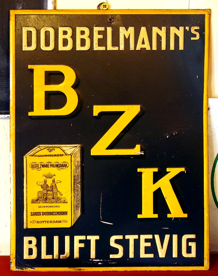 Dobbelmanns BZK reclamebord