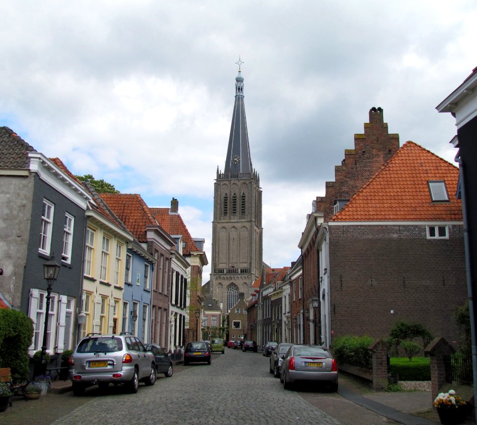 Doesburg, Veerpoortstraat en Martinikerk