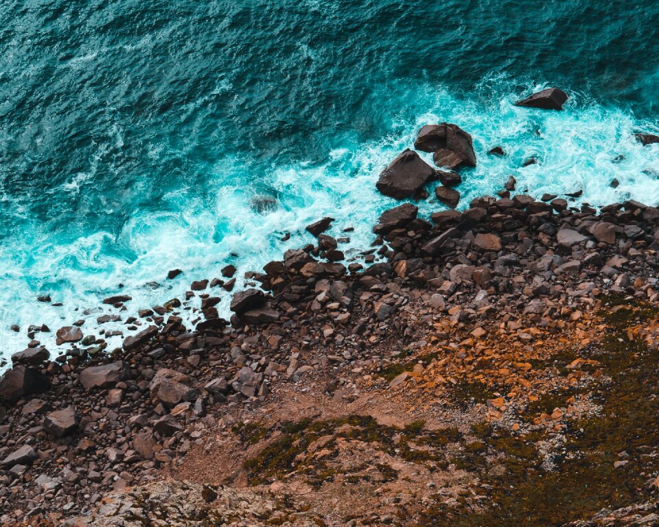 Water waves nature