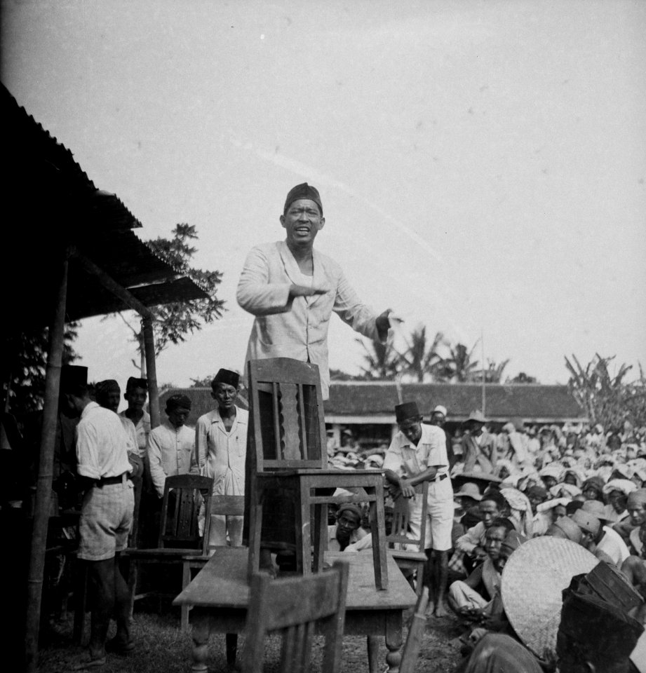 Djember (oost-Java) Dit is Kjai Dophir, tot voor kort een geducht tegenstander.…, Bestanddeelnr 13315