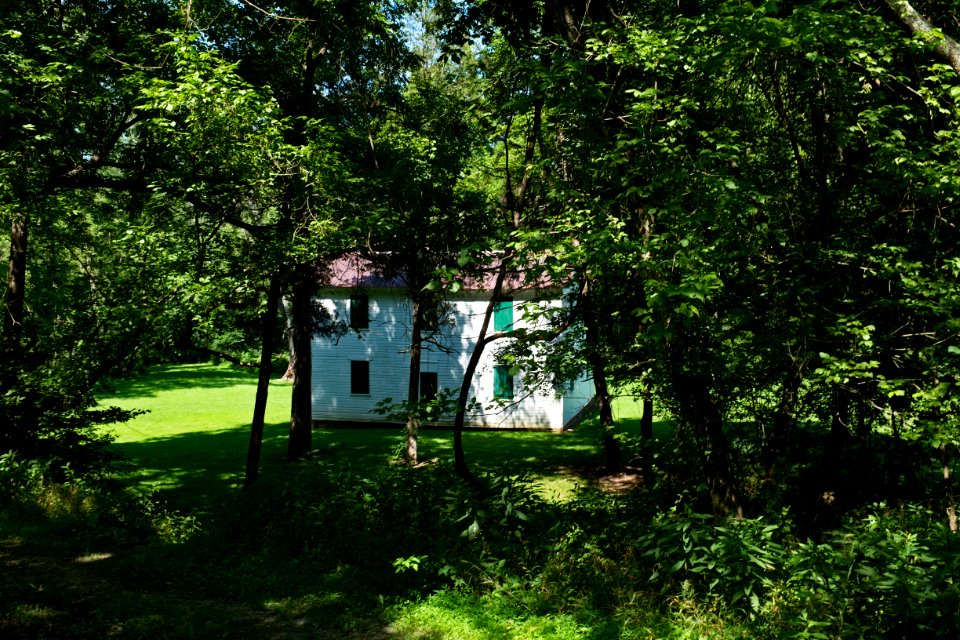 Division Superintendents house on 7 mile level above the tunnel on Chesapeake and Ohio Canal