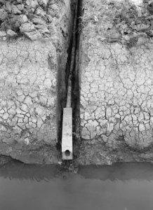 Drainage, drainsleuven, sloten, Bestanddeelnr 160-0314