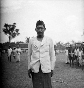 Djember (oost-Java) Dit is Kjai Dophir, tot voor kort een geducht tegenstander., Bestanddeelnr 13314