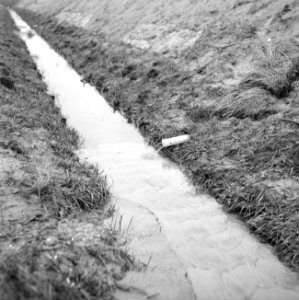Drainage, buizen, plastic, water, Bestanddeelnr 160-0464