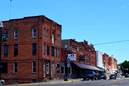 Downtown Wonewoc, Wisconsin