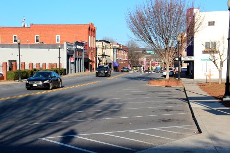 Downtown Main Street Cartersville, Feb 2017