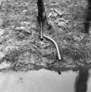 Drainage, buizen, plastic, Bestanddeelnr 160-0375