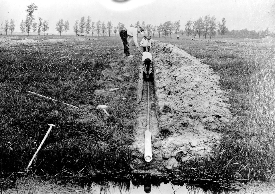 Drainage, drainbuizen, Bestanddeelnr 192-0720