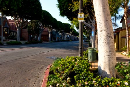 Downtown Whittier California Greenleaf ave