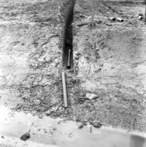 Drainage, buizen, plastic, Bestanddeelnr 160-0376