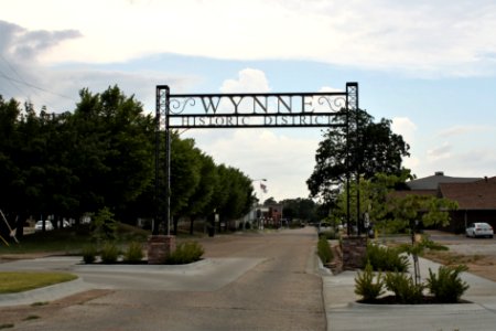 Downtown Wynne, AR Entrance