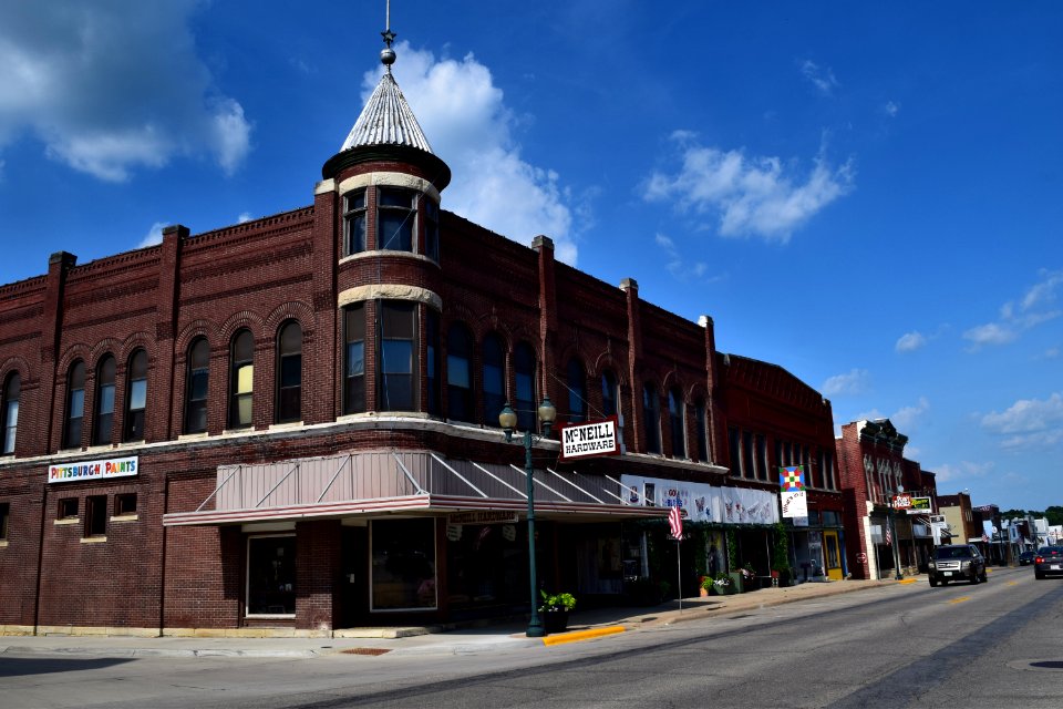 Downtown Monticello, IA