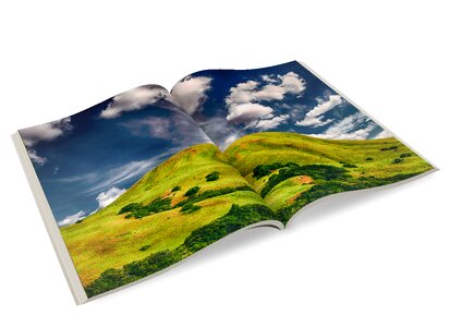 Brochure layout publication