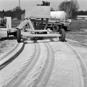 Drainage, proefbanen, rijproeven, vervormingen, washington denso meter, Bestanddeelnr 165-1078