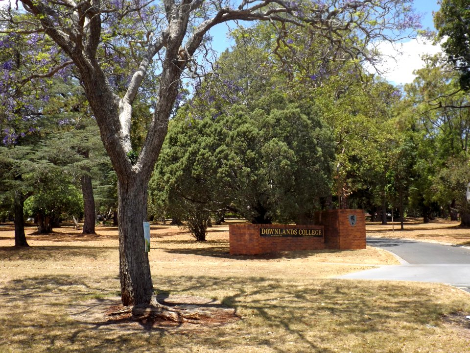 Downlands College entrance