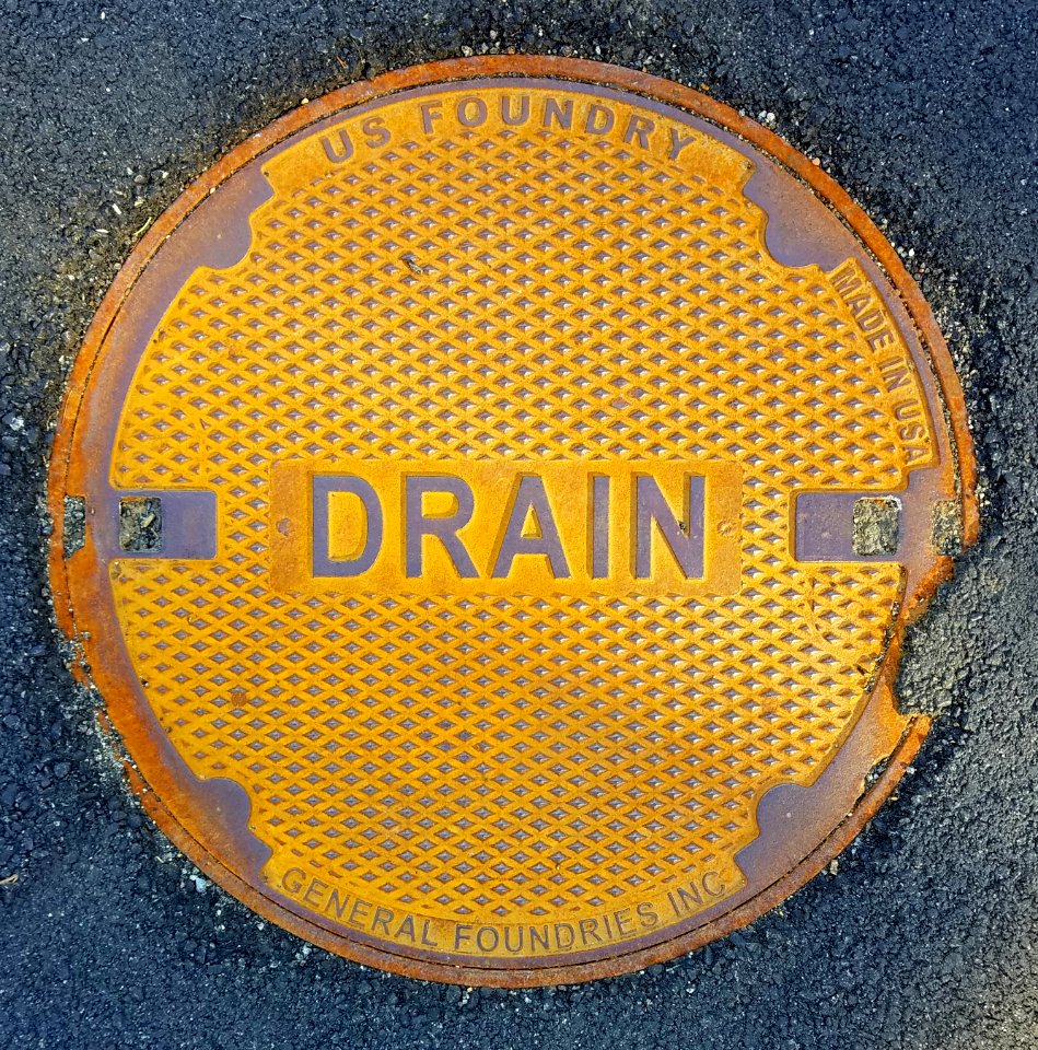 Drain - US Foundry, General Foundries Inc, Made in USA - Arlington, MA - 20210124 101055