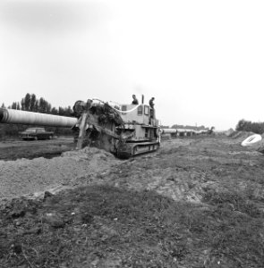 Drainage, machines, werkzaamheden, maten de, Bestanddeelnr 164-1186