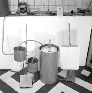 Drainage, proeven, laboratoria, hydrologisch laboratorium afdeling onderzoek, Bestanddeelnr 160-0544