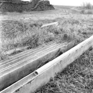 Drainage, bruggen, beton, Bestanddeelnr 160-0379