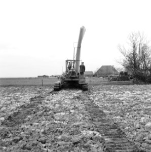 Drainage, machines, onderdelen, arbeiders, Bestanddeelnr 160-0474