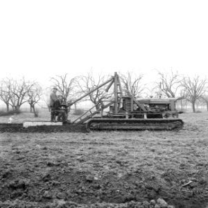 Drainage, machines, arbeiders, ende van den j, kessel van gebr, Bestanddeelnr 160-0447