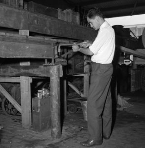Drainage, onderzoeken, arbeiders, Bestanddeelnr 160-0517