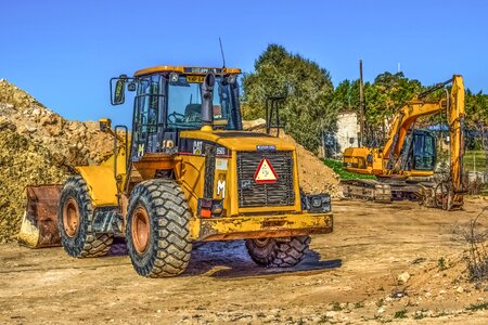 Construction yellow development