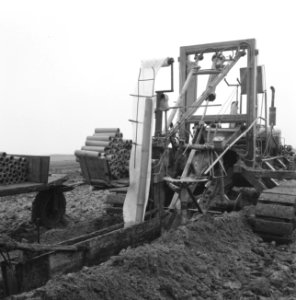 Drainage, machines, buizen, Bestanddeelnr 160-0502