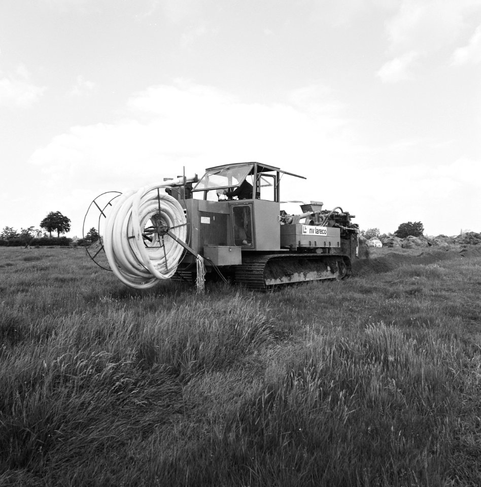 Drainage, machines, werkzaamheden, Bestanddeelnr 164-1188