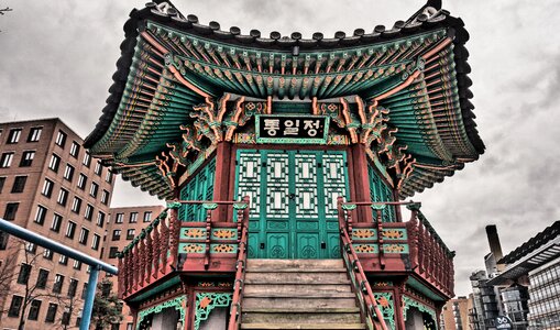Architecture chinese home hdr