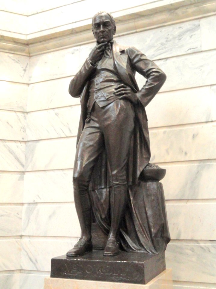 Dr. Ephraim McDowell by Charles Henry Niehaus - Kentucky State Capitol - DSC09228