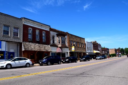 Downtown Elroy, Wisconsin