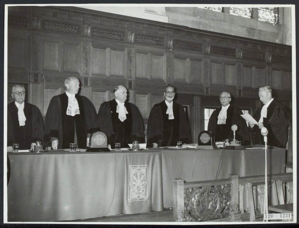 Dr. Wellington Kao als rechter geinstalleerd in Internationaal Gerechtshof in Vr, Bestanddeelnr 120-1231