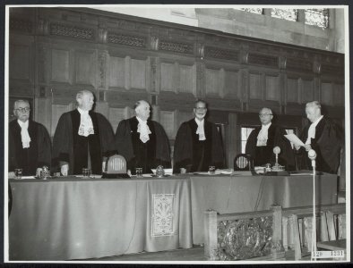 Dr. Wellington Kao als rechter geinstalleerd in Internationaal Gerechtshof in Vr, Bestanddeelnr 120-1231