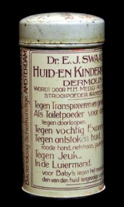 Dr EJ Snaab, Dermolin huid en kinder poeder blikje, foto5