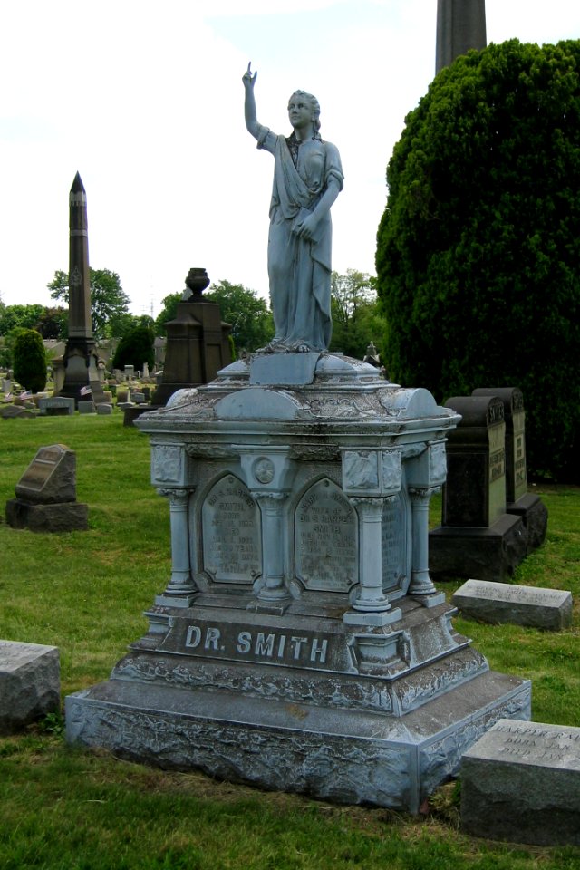 Dr. S. Harper Smith Monument, Richland Cemetery, 2015-05-25, 01