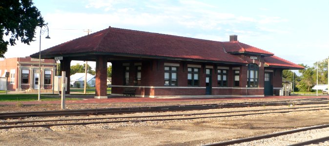 Downs, Kansas MoPac station from SW 2