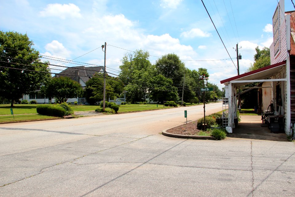 Downtown Roopville, Georgia