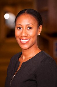 Female profile african american photo