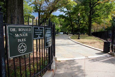 Dr. Ronald McNair park, Brooklyn, Sept 2017