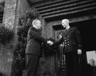 Dr Ir F Q den Hollander , president directeur der Nederlandse Spoorwegen nee, Bestanddeelnr 910-0612