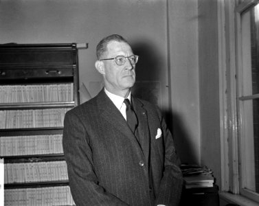 Dr J J van Soest , directeur van het Bureau voor Handels en Industriebelangen, Bestanddeelnr 913-4131
