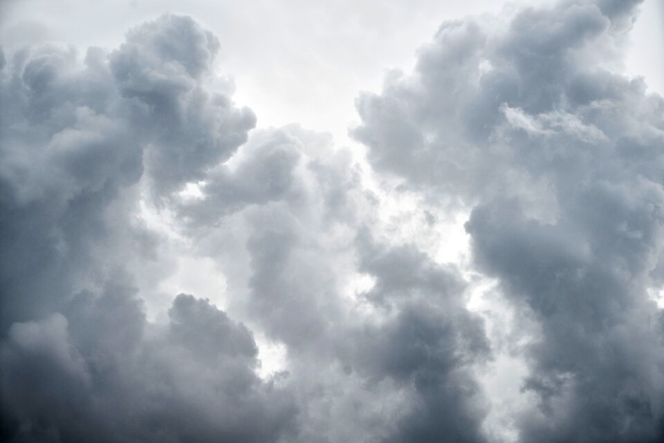 Grey gray rain gray clouds