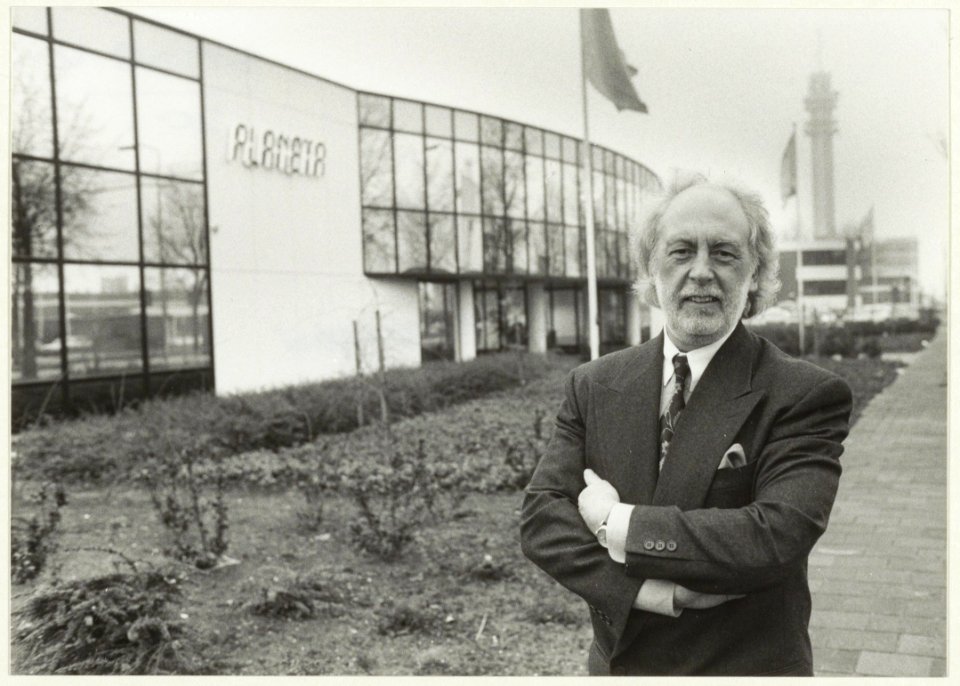 Directeur Jan Smit van Drukkerij Planeta. NL-HlmNHA 54031556
