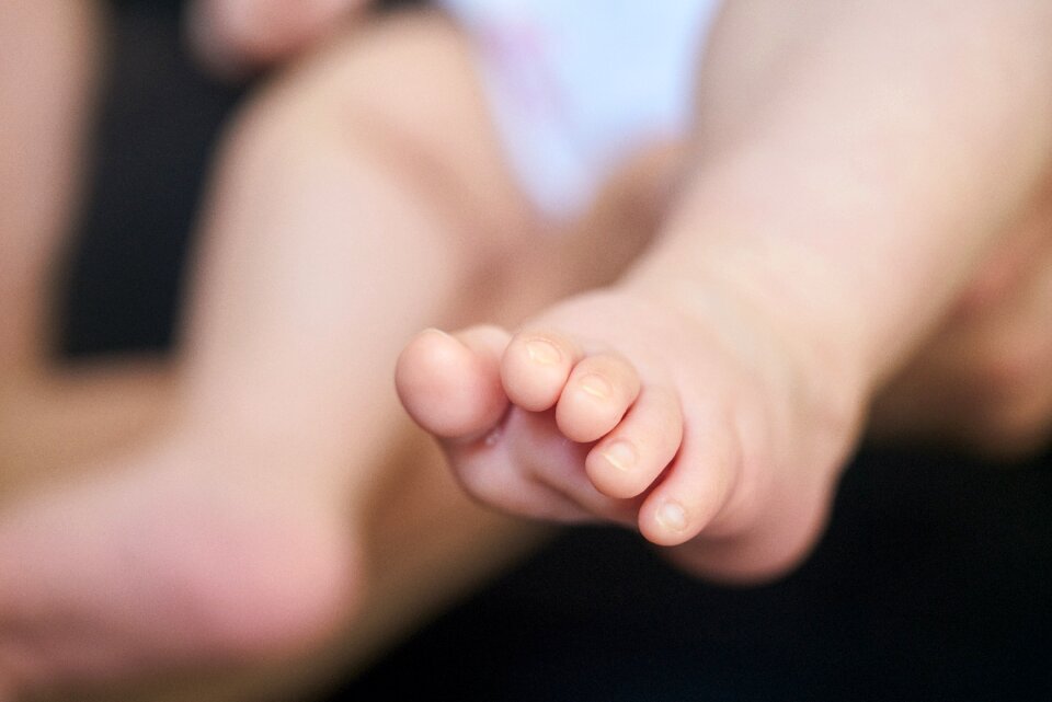 Foot the innocence babies