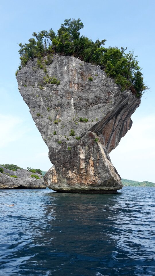 Coast philippines blue rock
