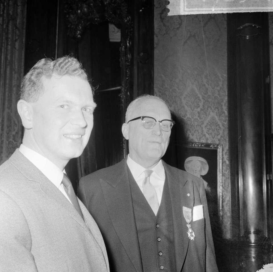 Directeur ir. C. Biemond (van Gem. Waterleid. ) afscheid genomen in Rijksmuseum, Bestanddeelnr 917-2901