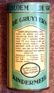De Gruyters blauw wit kindermeel busje, foto6