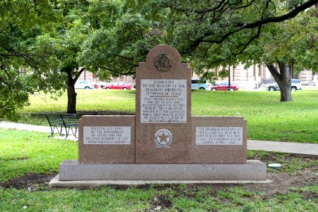 Disabled American Veterans of Texas Memorial - Austin, Texas - DSC08390